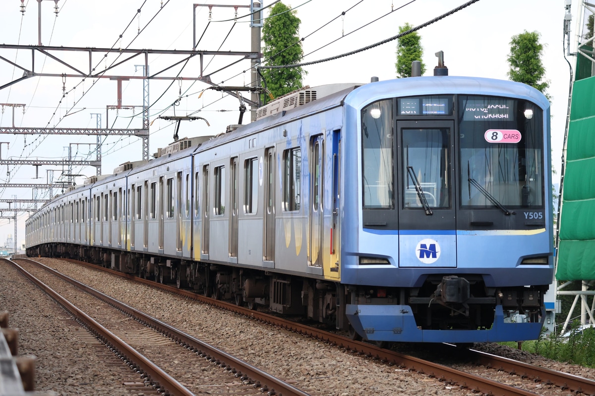 横浜高速鉄道 元住吉検車区 Y500系 Y515F