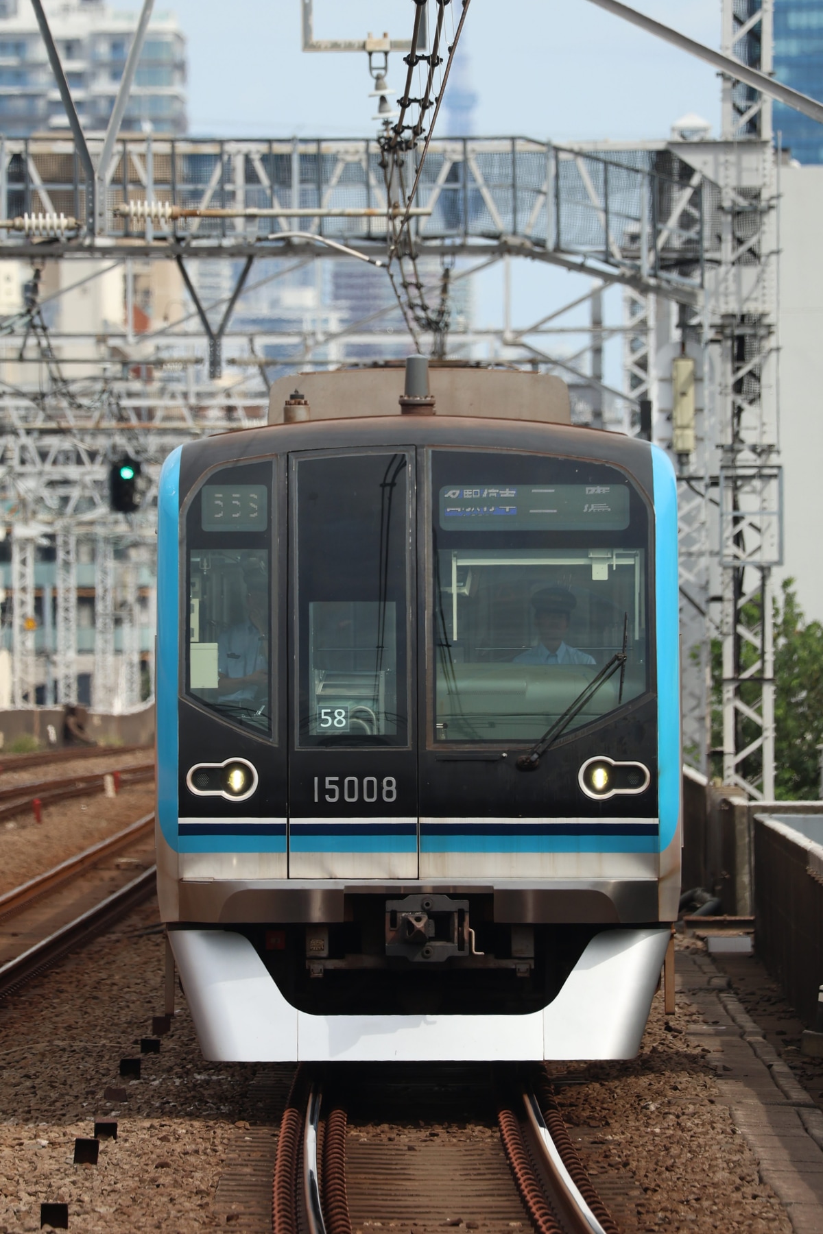 東京メトロ 深川検車区 15000系 15108F