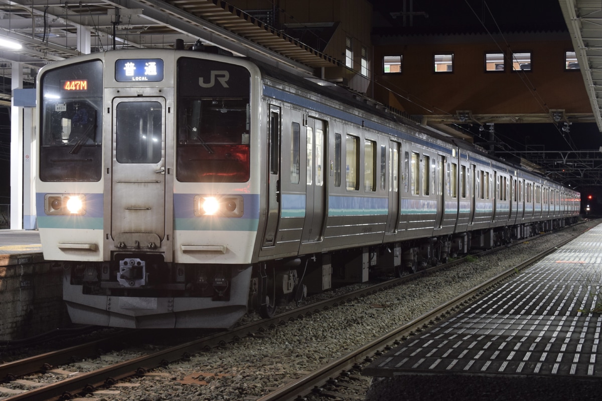 JR東日本 長野総合車両センター 211系 ナノN609編成