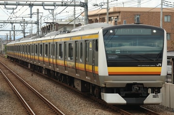 JR東日本E233系ナハN13編成を西府駅で撮影した画像