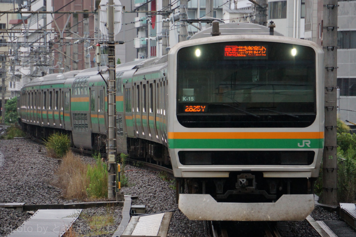 JR東日本 国府津車両センター E231系 コツK-15編成