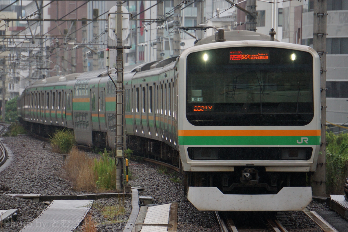 JR東日本 国府津車両センター E231系 コツK-42編成