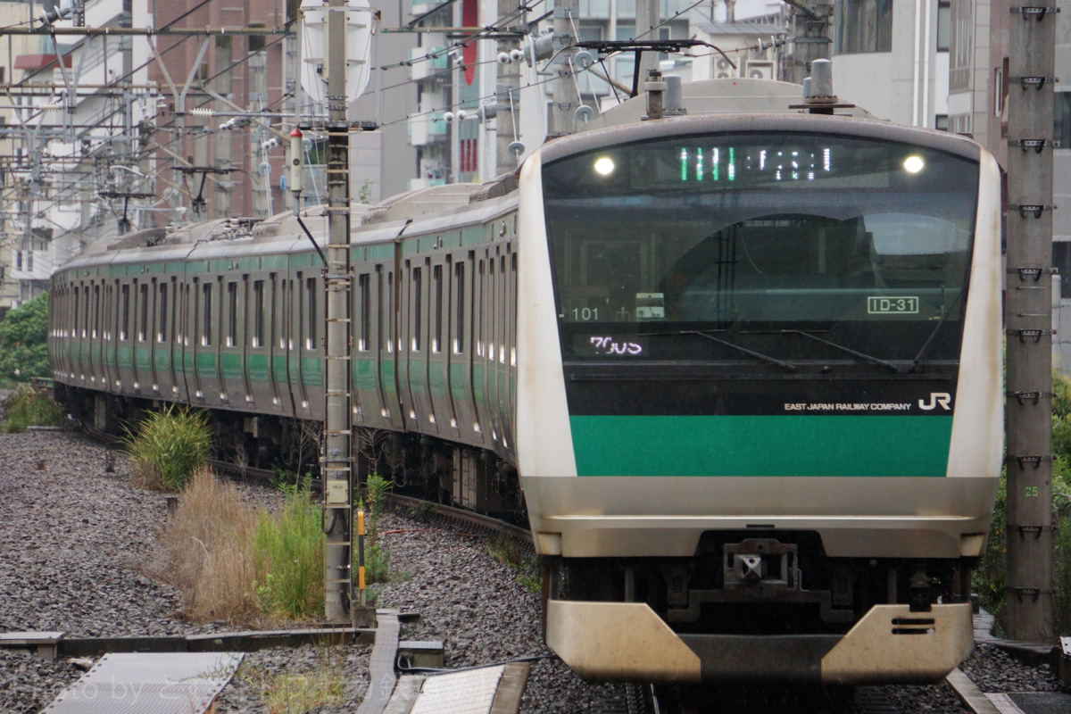 JR東日本 川越車両センター E233系 ハエ101編成