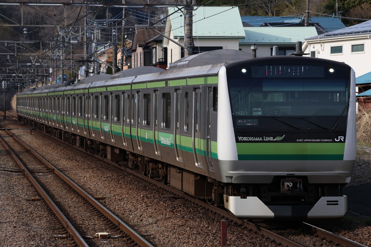 JR東日本 鎌倉車両センター本所 E233系 クラH023編成