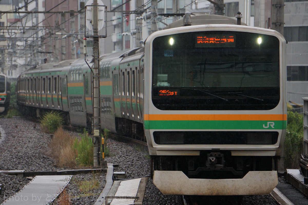 JR東日本 小山車両センター E231系 ヤマU588編成