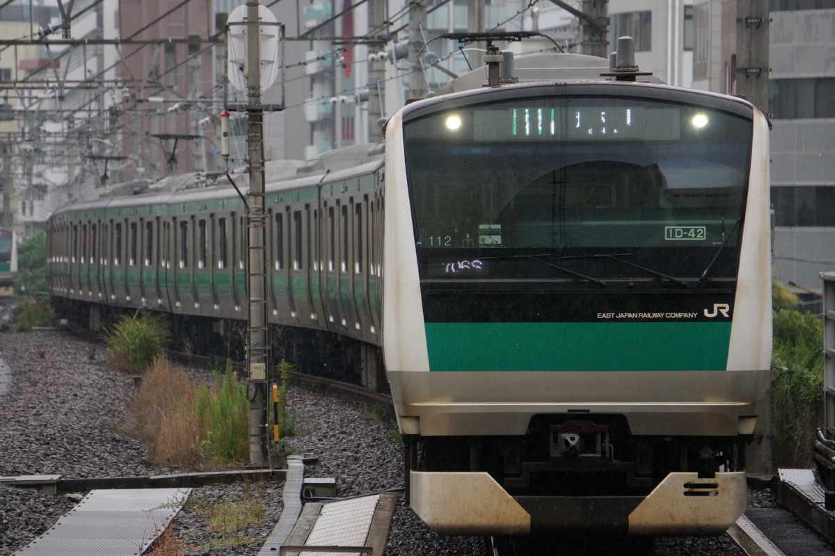 JR東日本 川越車両センター E233系 ハエ112編成