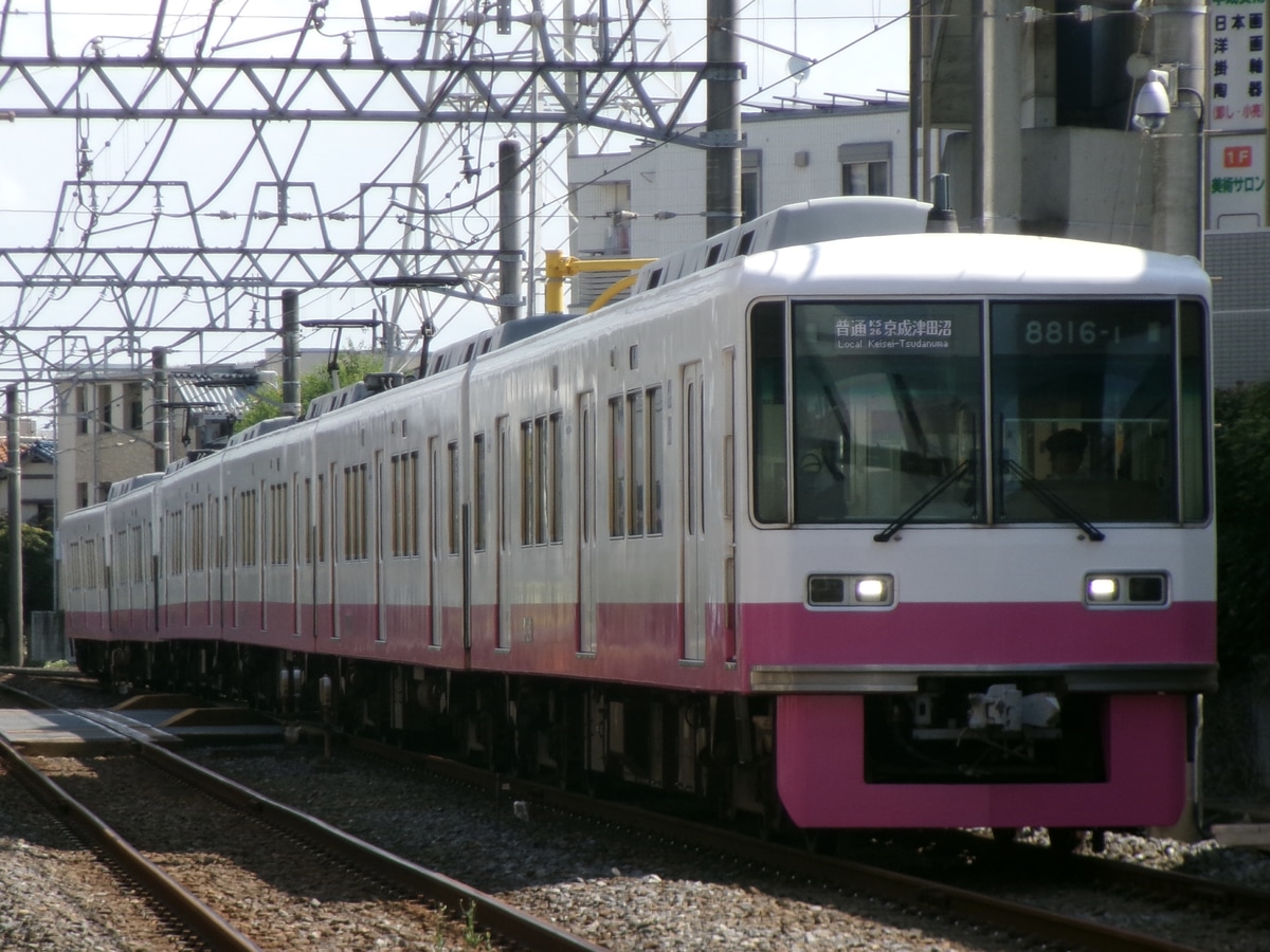 京成電鉄 くぬぎ山車両基地 8800形 8816F