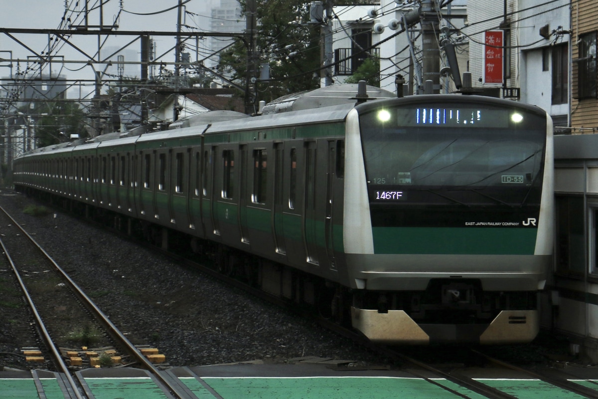 JR東日本 川越車両センター E233系 ハエ125編成