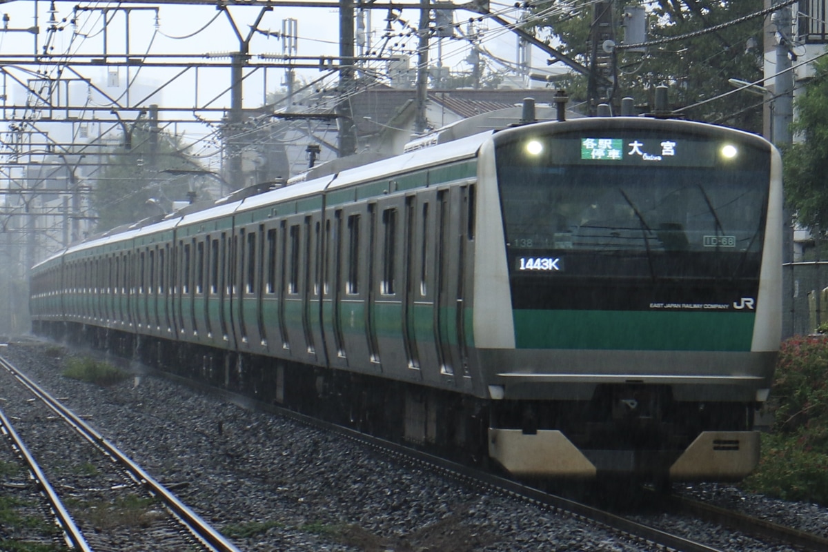 JR東日本 川越車両センター E233系 ハエ138編成