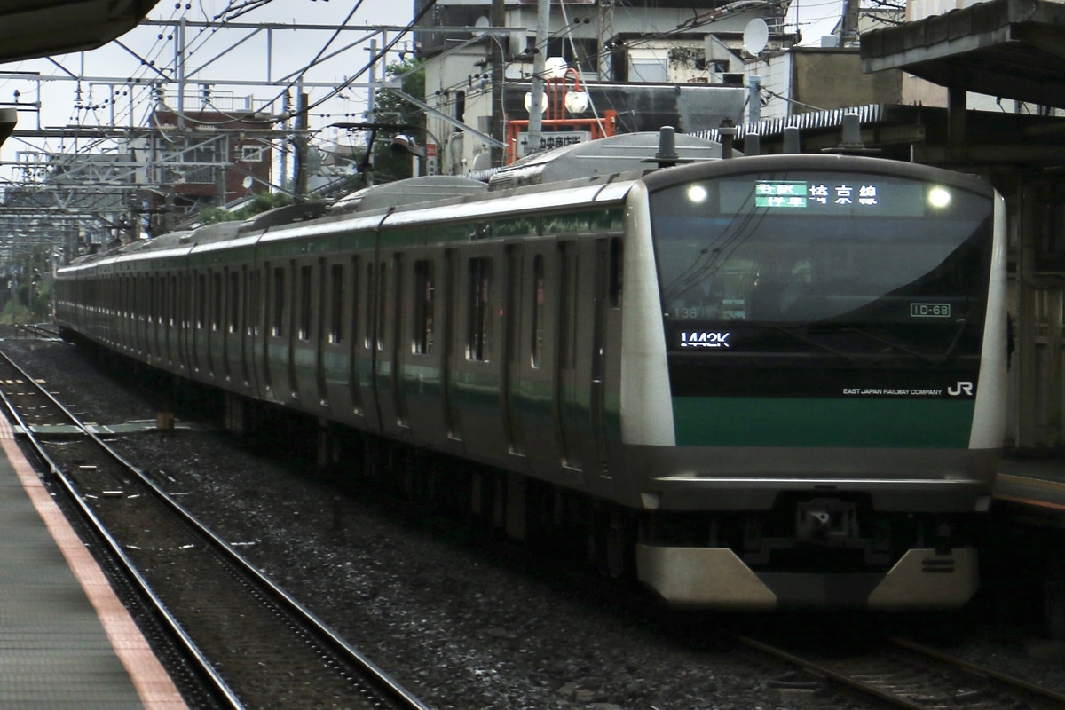 JR東日本 川越車両センター E233系 ハエ138編成