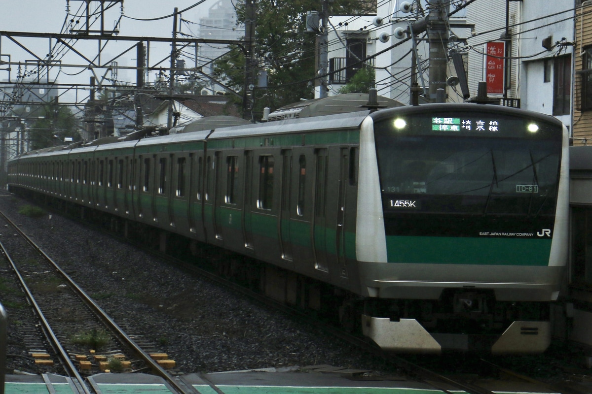 JR東日本 川越車両センター E233系 ハエ131編成