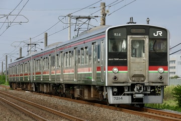 JR四国7200系R14編成を多度津～讃岐塩屋間で撮影した画像
