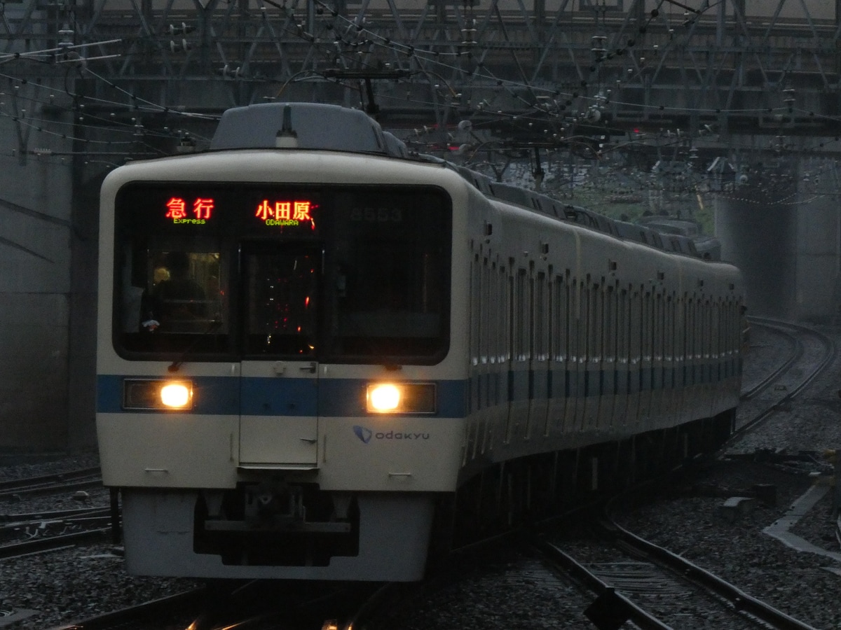 小田急電鉄 海老名検車区 8000系 8553F