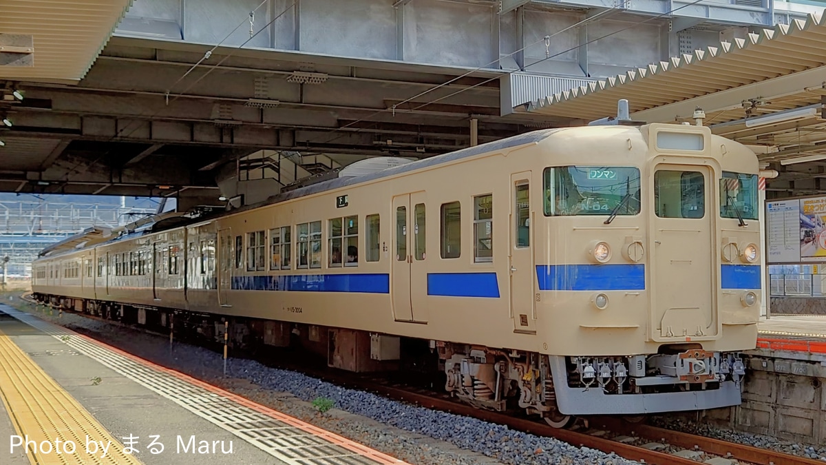 JR西日本 下関総合車両所本所 115系3000番台 N-04編成