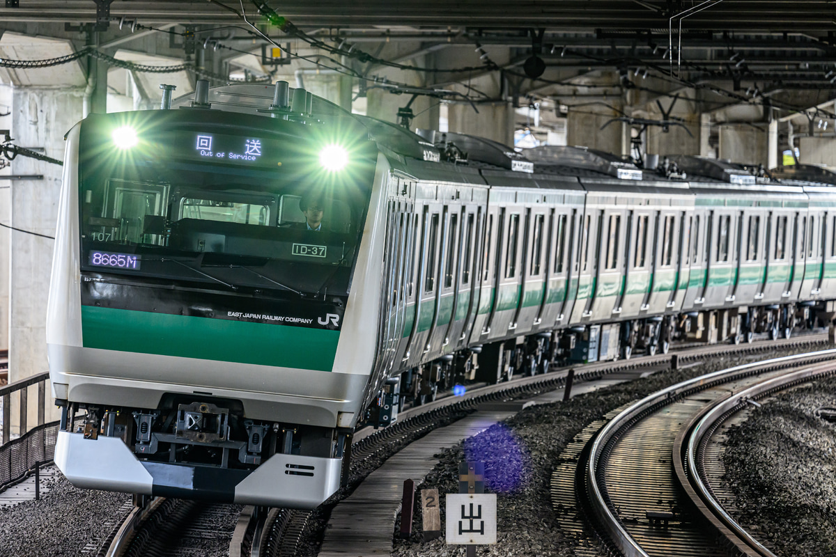JR東日本 川越車両センター E233系 ハエ107編成