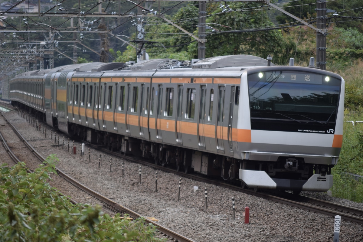 JR東日本 豊田車両センター本区 E233系 トタT40編成