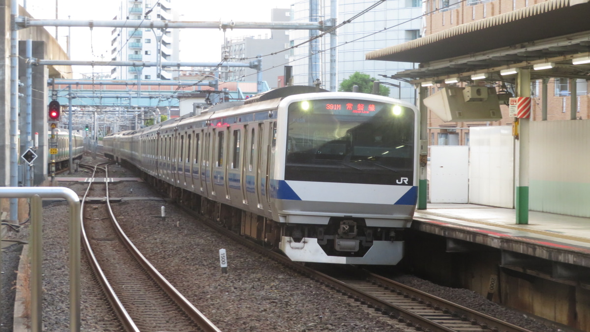 JR東日本 松戸車両センター本区 E531系 カツK458編成