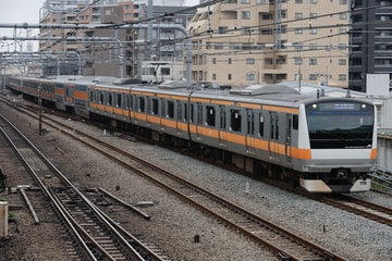 JR東日本E233系トタH58編成を国立～西国分寺間で撮影した画像