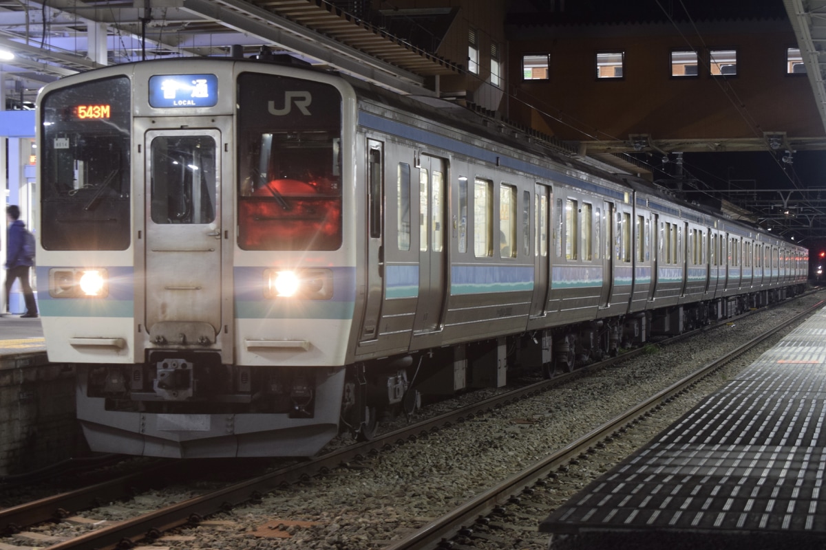 JR東日本 長野総合車両センター 211系 ナノN614編成