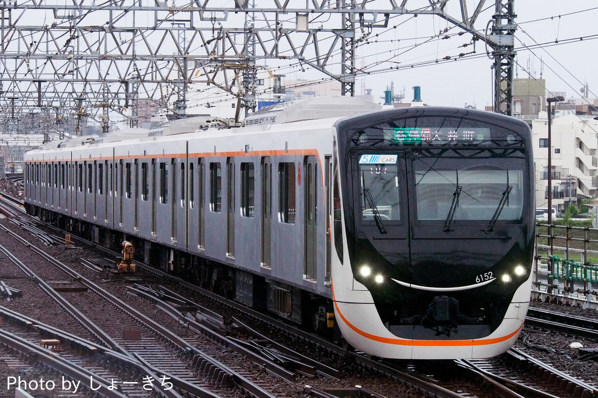 東急電鉄 長津田検車区 6020系 6152F
