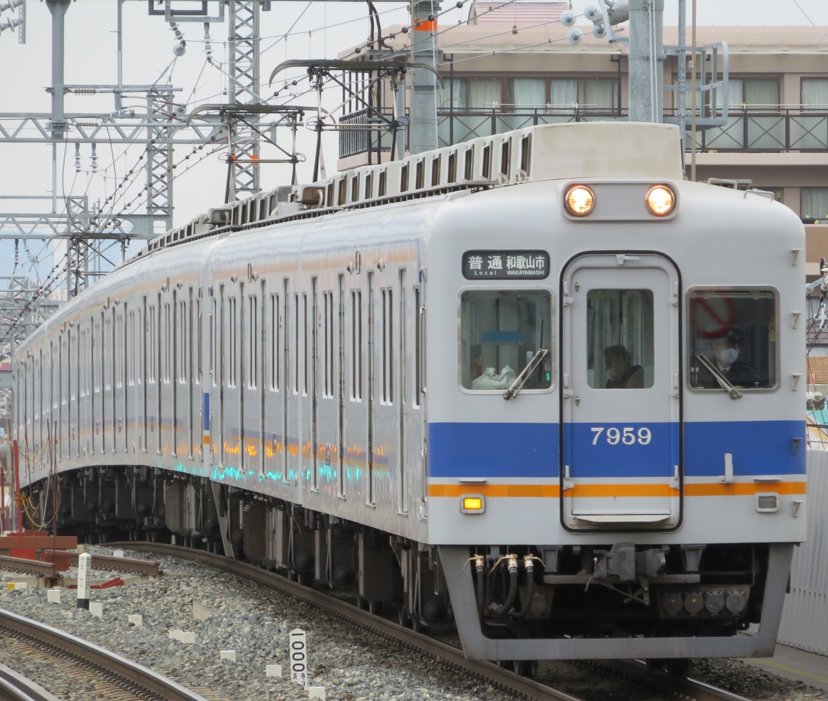 南海電気鉄道 住ノ江検車区 7100系 7155F