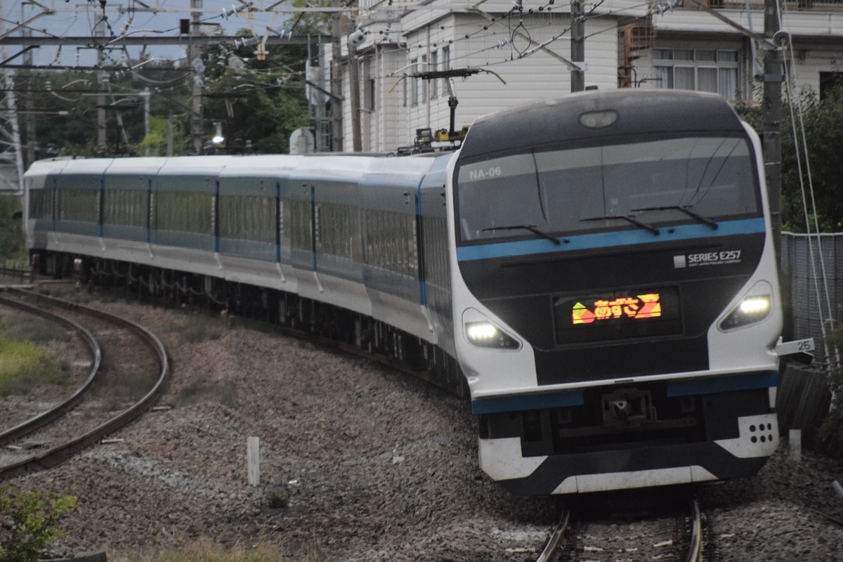 JR東日本 大宮総合車両センター東大宮センター E257系 オオNA-06編成