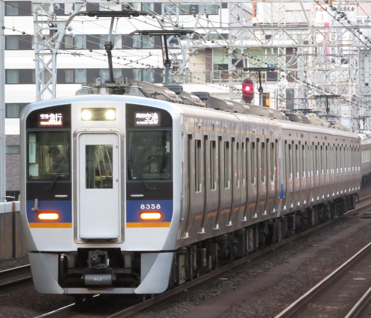 南海電気鉄道 住ノ江検車区 8300系 8708F