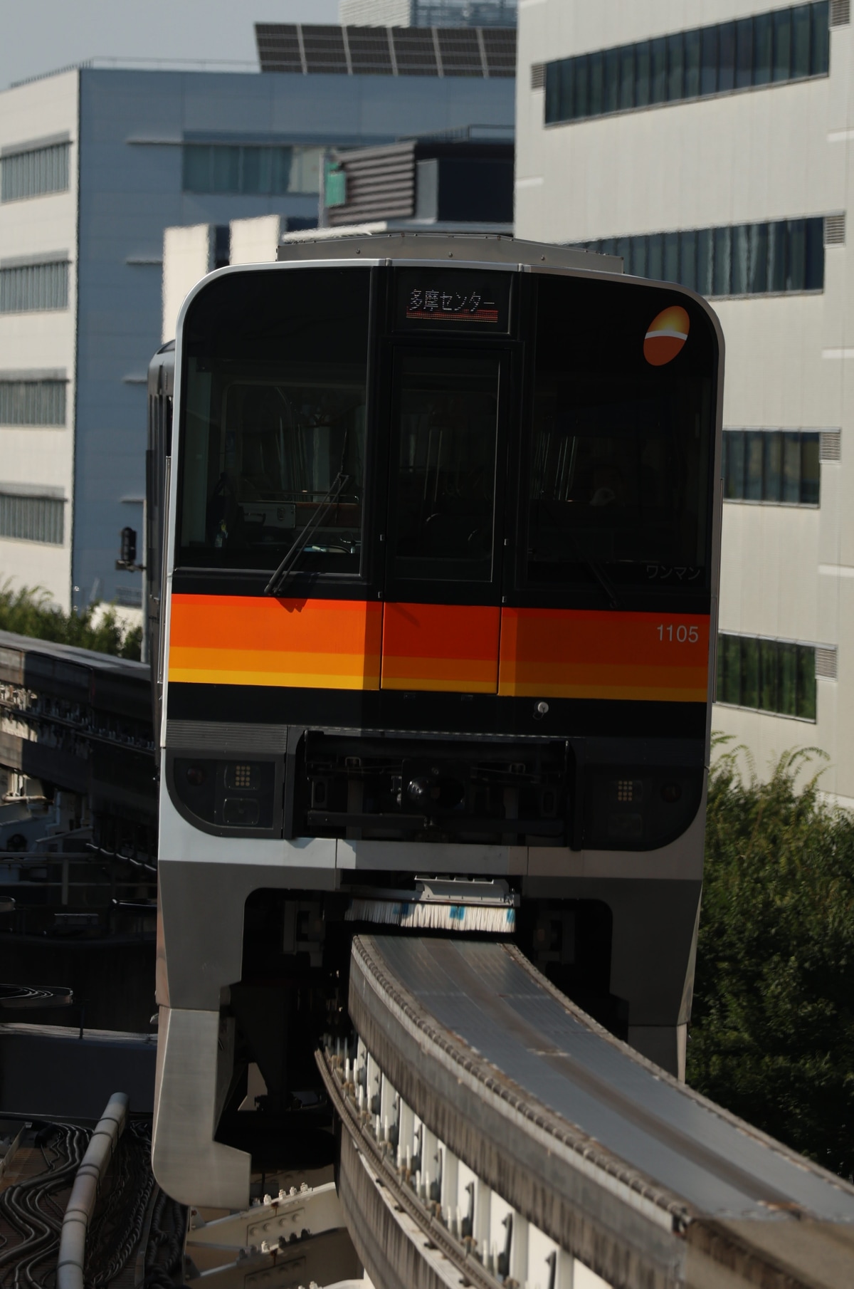 多摩都市モノレール  1000系 1105F