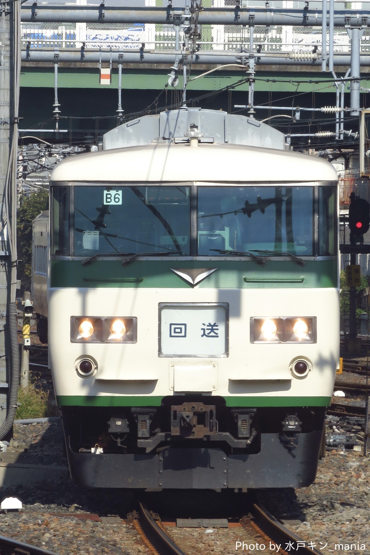 JR東日本 大宮総合車両センター東大宮センター 185系 B6編成