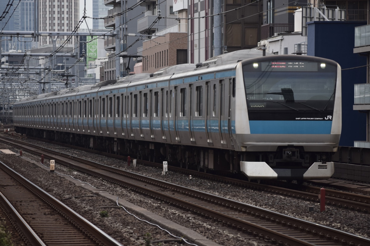 JR東日本 さいたま車両センター E233系 サイ161編成