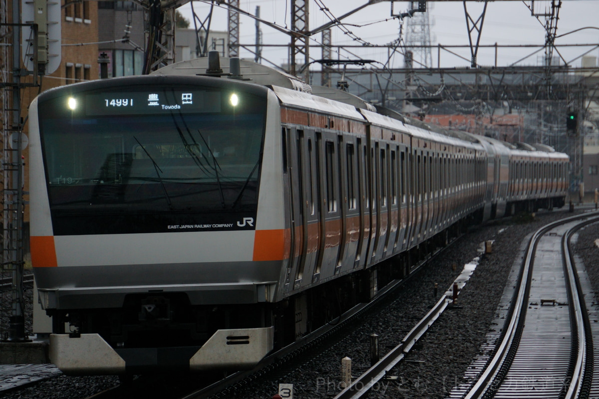 JR東日本 豊田車両センター本区 E233系 トタT19編成