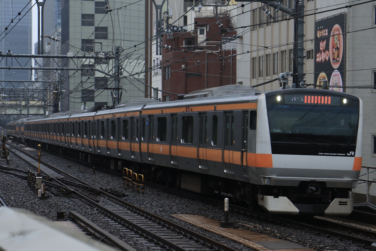 JR東日本 豊田車両センター本区 E233系 トタT25編成