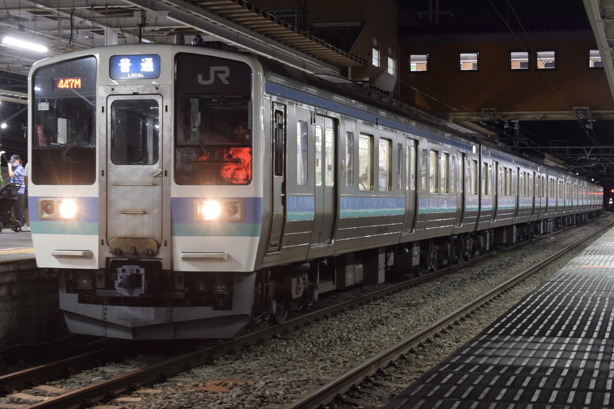 JR東日本 長野総合車両センター 211系 ナノN613編成