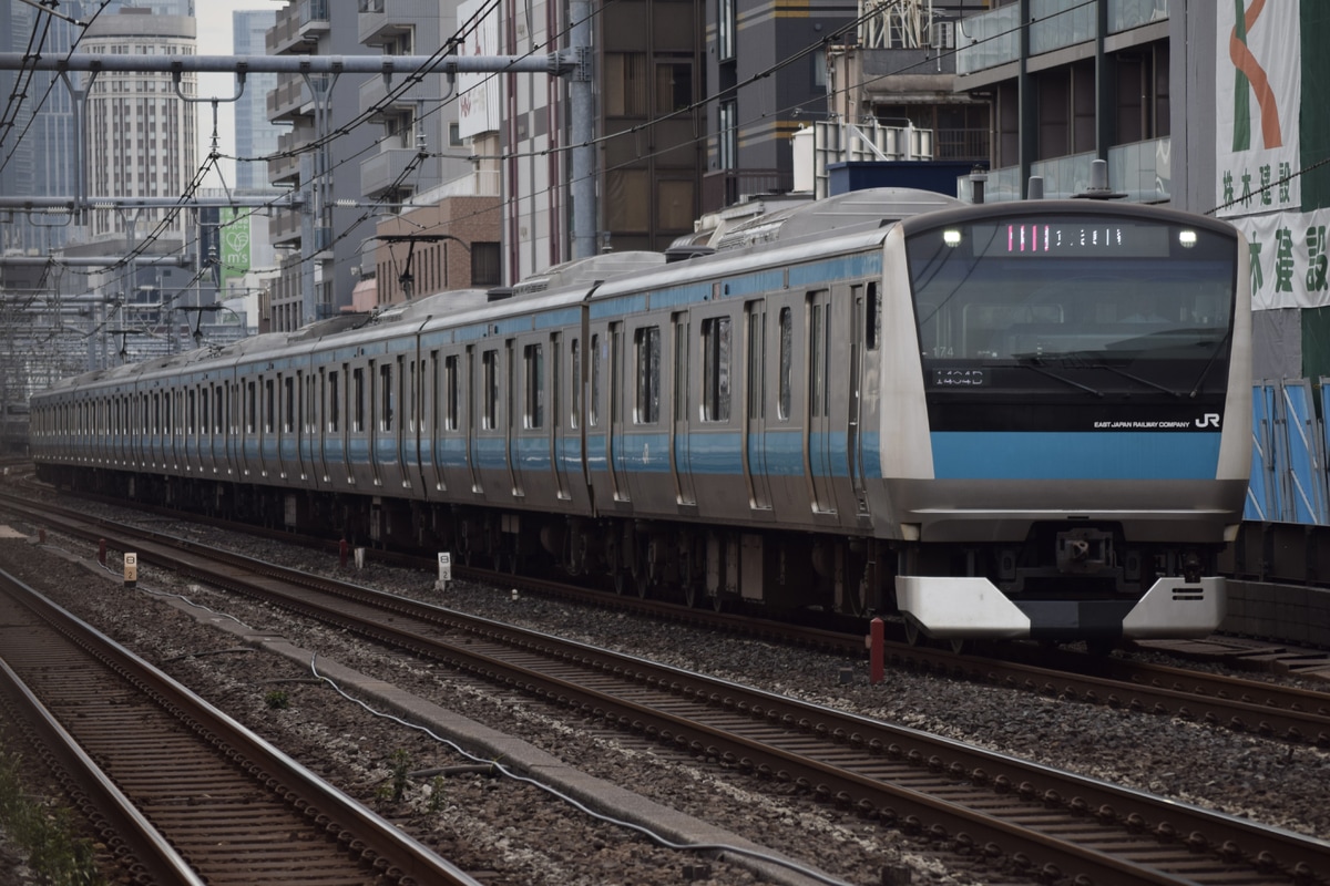 JR東日本 さいたま車両センター E233系 サイ174編成