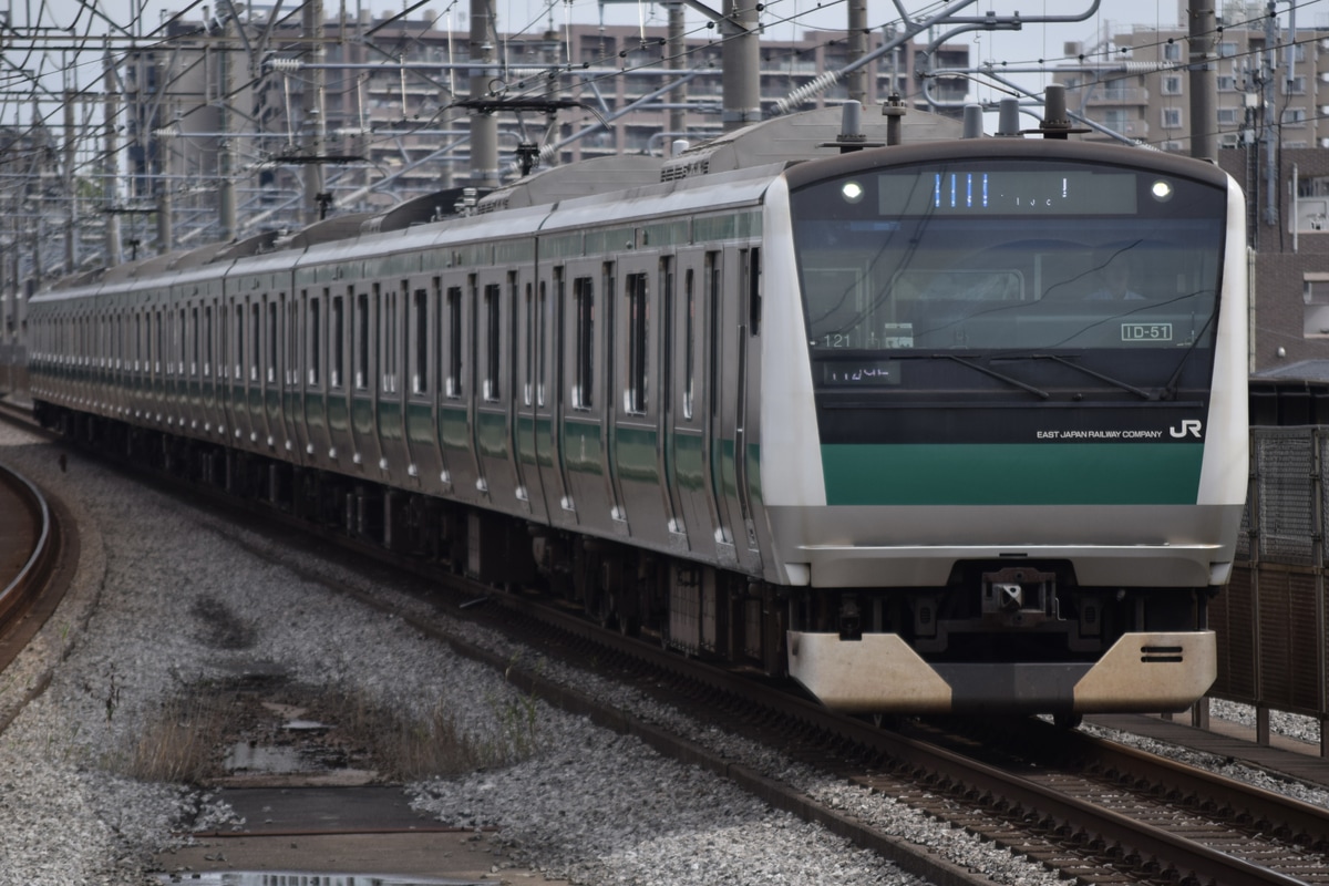JR東日本 川越車両センター E233系 ハエ121編成