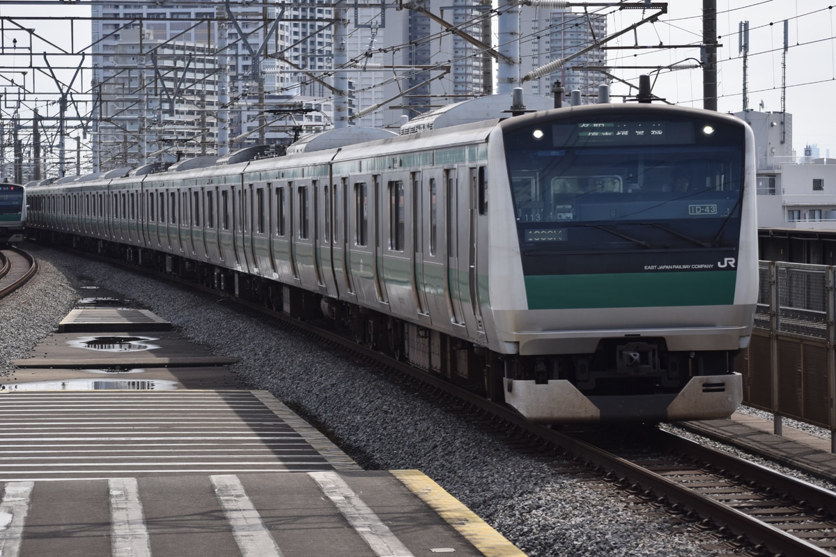 JR東日本 川越車両センター E233系 ハエ113編成