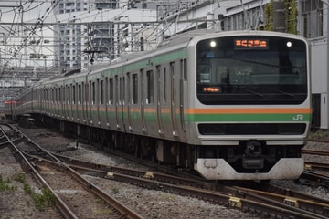 JR東日本E231系ヤマU60編成を横浜駅で撮影した画像