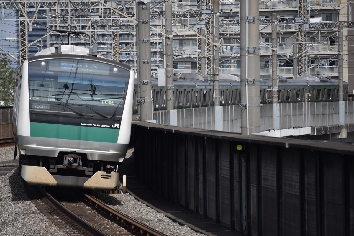 JR東日本 川越車両センター E233系 ハエ136編成