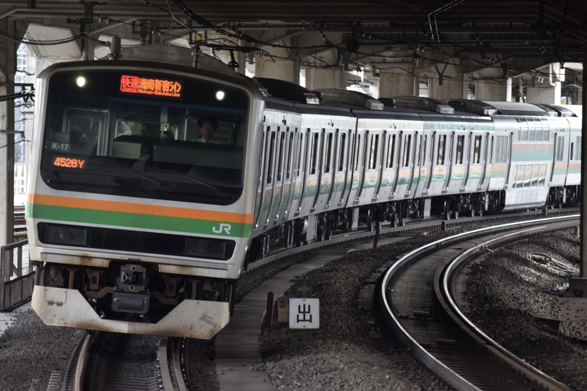 JR東日本 国府津車両センター E231系 コツK-17編成