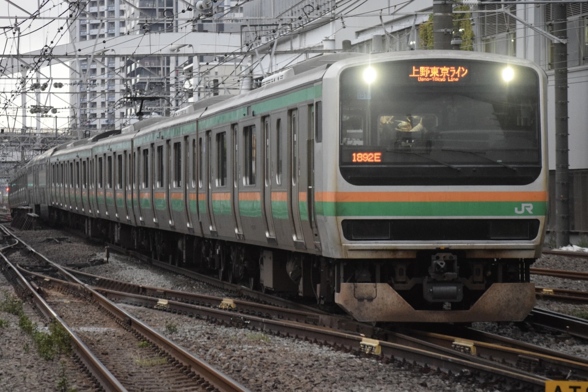 JR東日本 小山車両センター E231系 ヤマU519編成