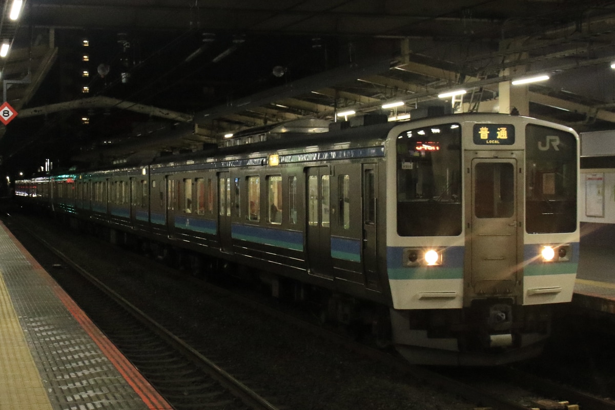 JR東日本 長野総合車両センター 211系 ナノN305編成