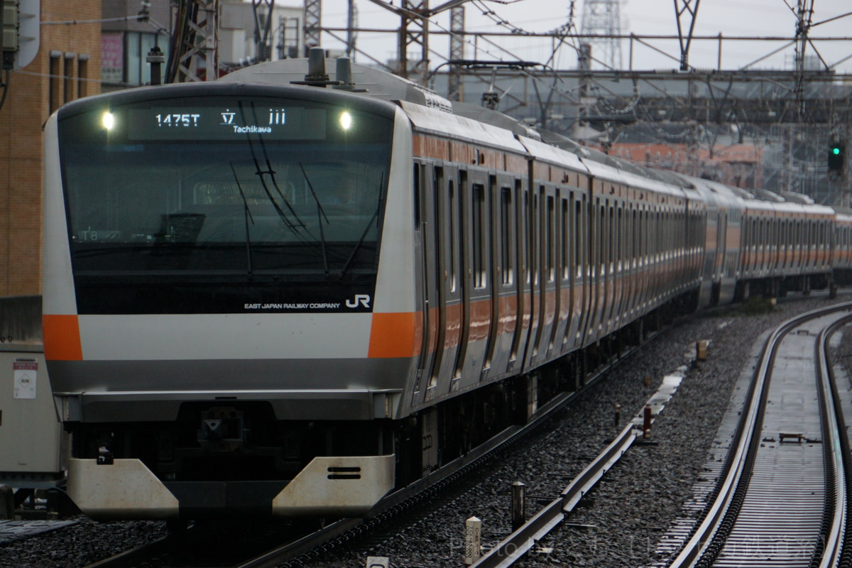 JR東日本 豊田車両センター本区 E233系 トタT8編成