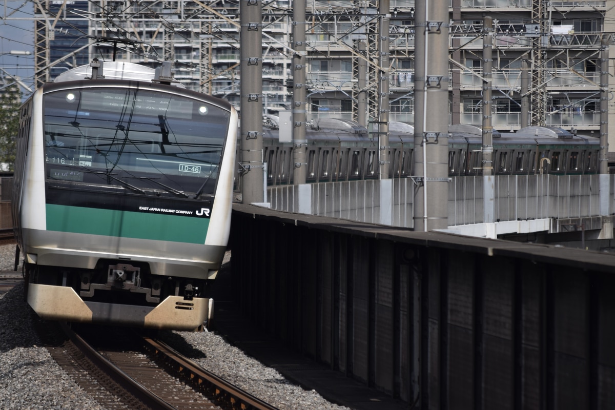 JR東日本 川越車両センター E233系 ハエ116編成