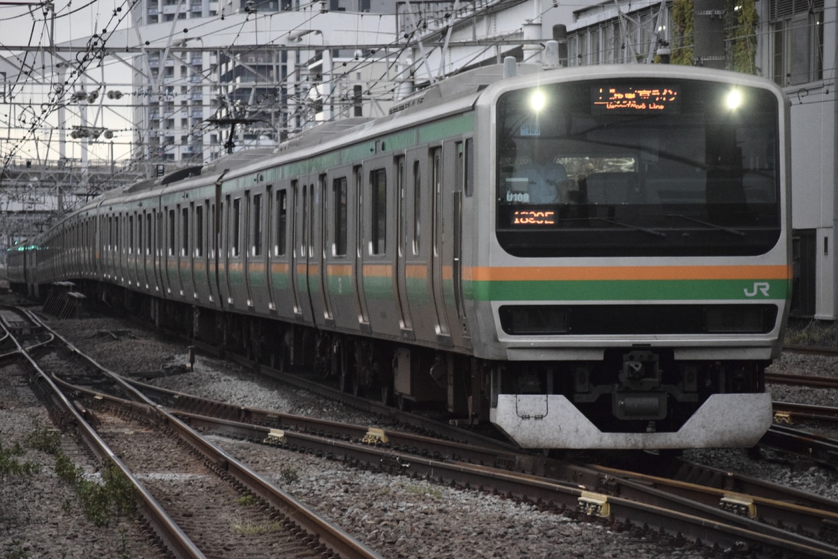 JR東日本 小山車両センター E231系 ヤマU109編成