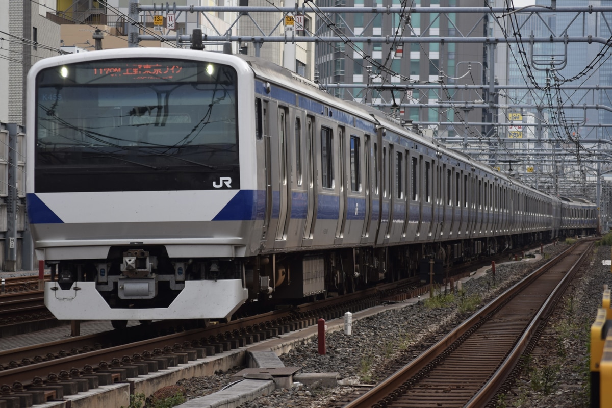 JR東日本 勝田車両センター E531系 カツK455編成