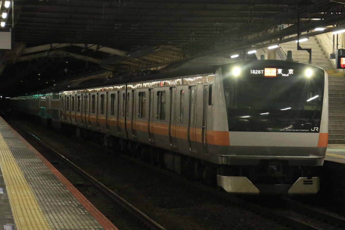 JR東日本 豊田車両センター本区 E233系 トタT22編成