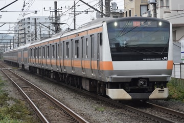JR東日本E233系トタT5編成を西八王子駅で撮影した画像