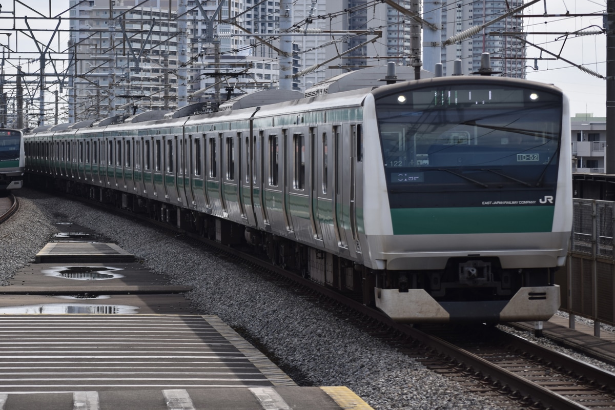 JR東日本 川越車両センター E233系 ハエ122編成