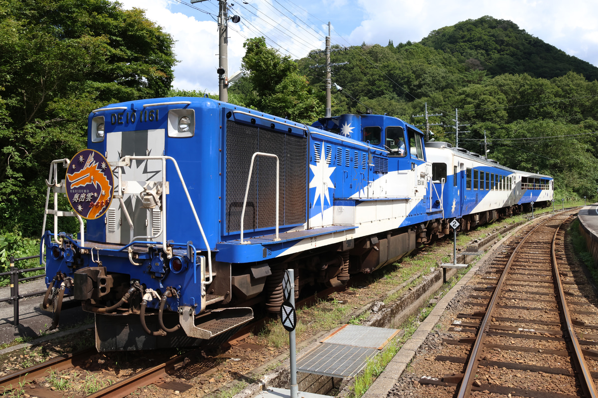 JR西日本 後藤総合車両所出雲支所 DE10形 DE10-1161
