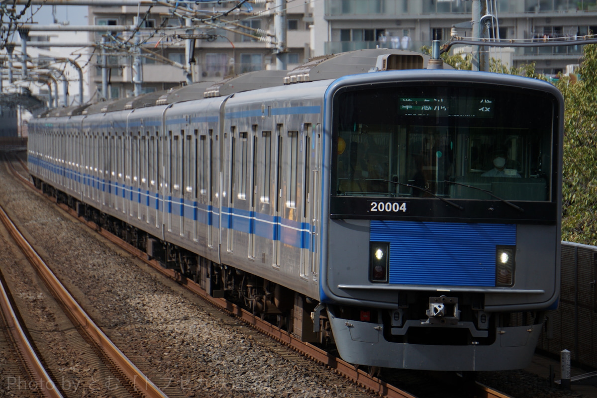 西武鉄道 池袋線車両所小手指車両基地 20000系 20104F
